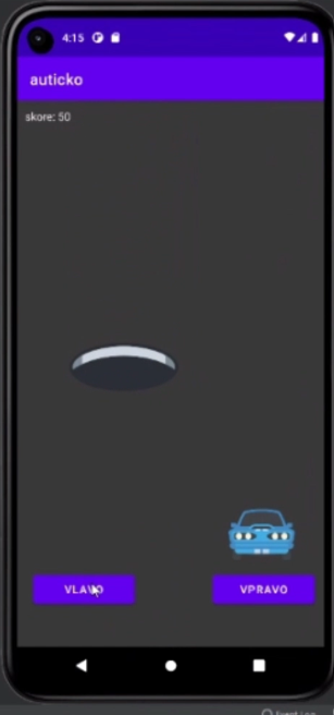 Mobilná hra Autíčko