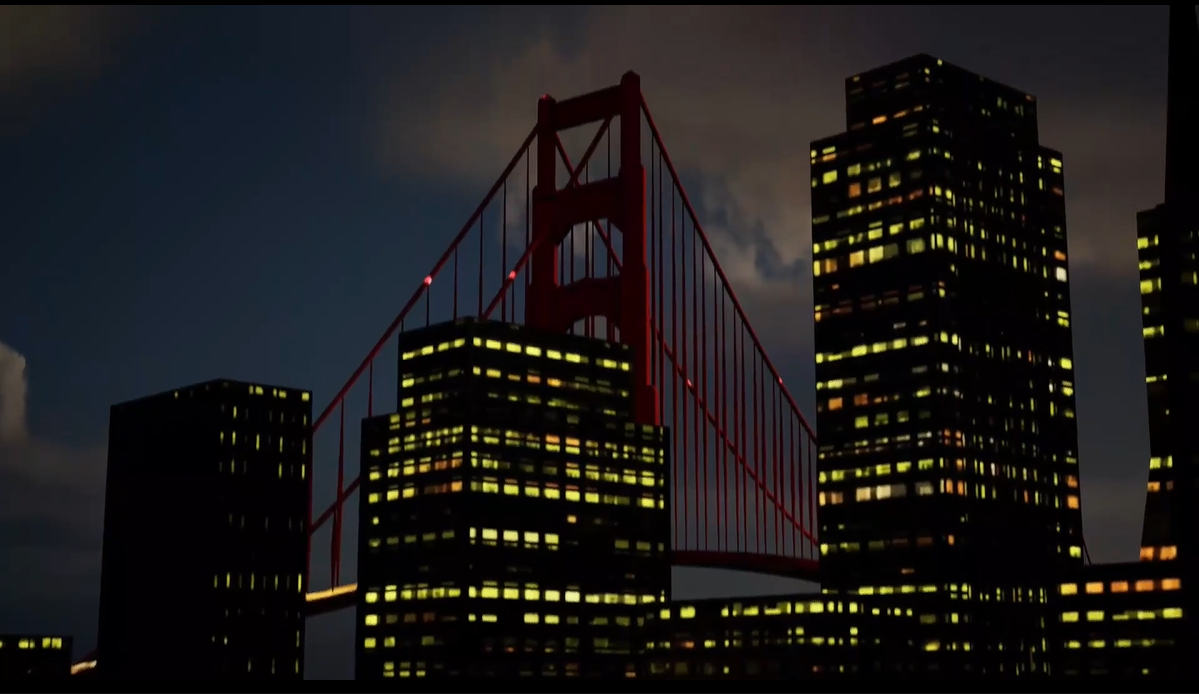 night city animacia v hernom engine