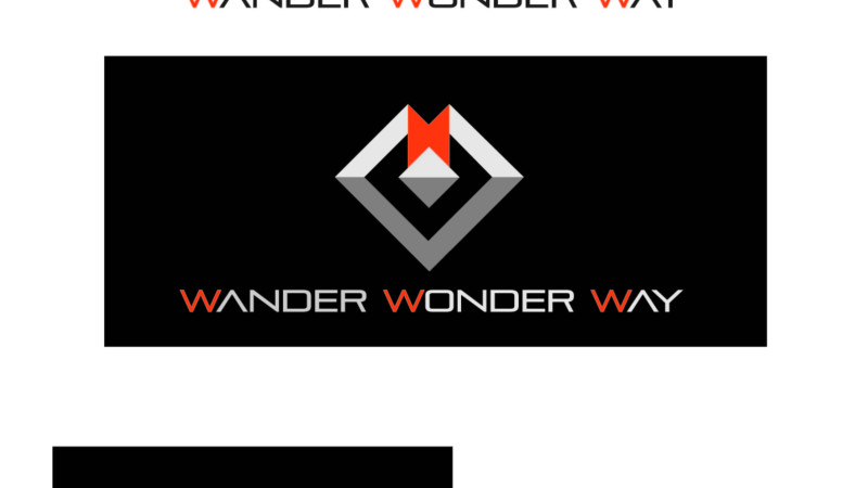 Logo concept for Wander Wonder Way